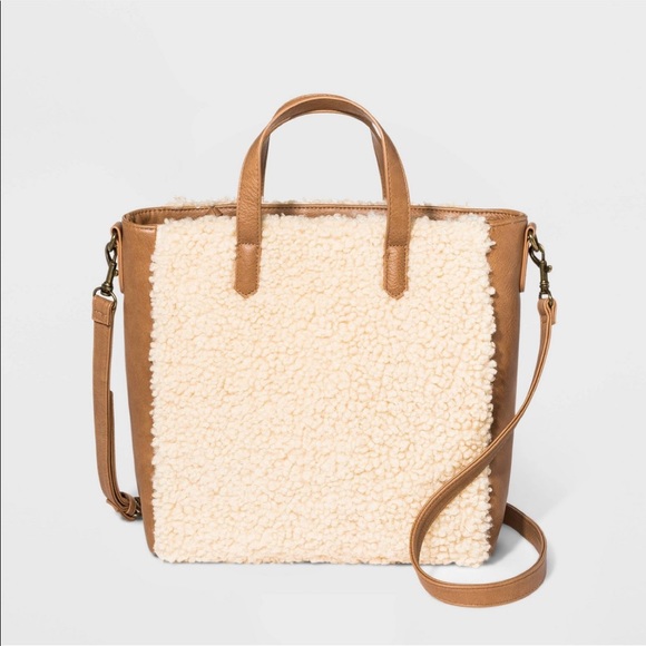 Universal Thread Handbags - Universal Threads Sherpa Handbag